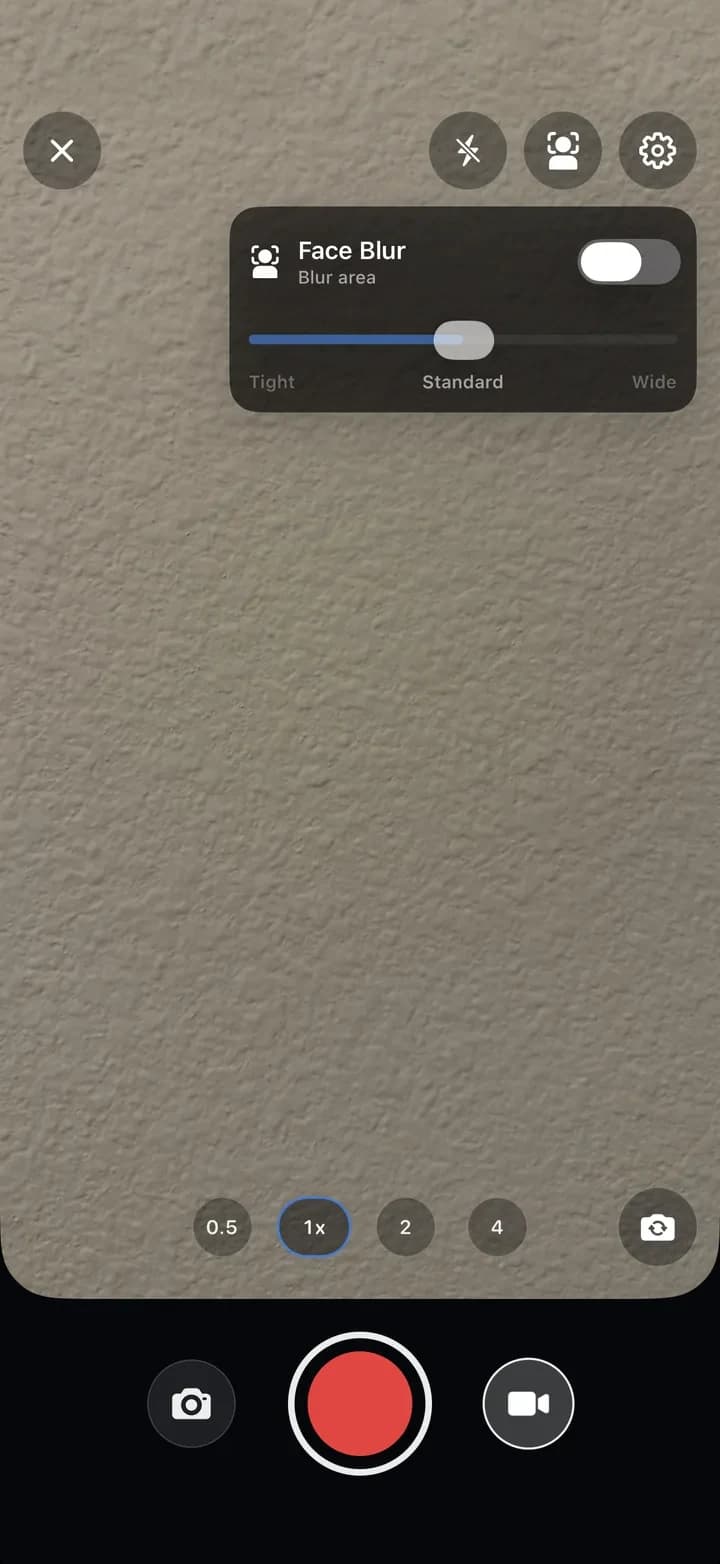 Kryptis 私密相机 screen